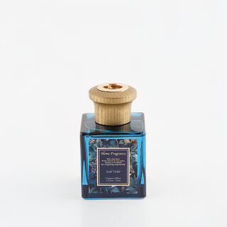 Homez iced violet floral scent glass diffuser with sticks 200ml