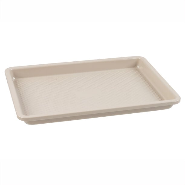 Alberto Beige Nonstick Large Cookie Sheet, 45.4*30.1*2.7 Cm image number 2