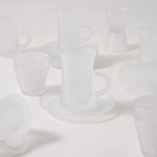 Dallaty 18Pcs Glass Coffee And Tea Set