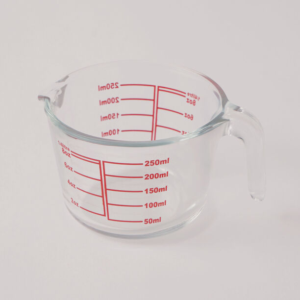 Alberto borosilicate glass measuring cup 250ml image number 0