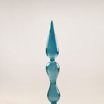 Homez Glass Ramadan Decorative Piece, Blue 10.5*10.5*60.5Cm image number 1