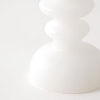 Homez Forming Candle 9.5*32Cm Soy Wax, White