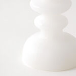 Homez Forming Candle 9.5*32Cm Soy Wax, White image number 3