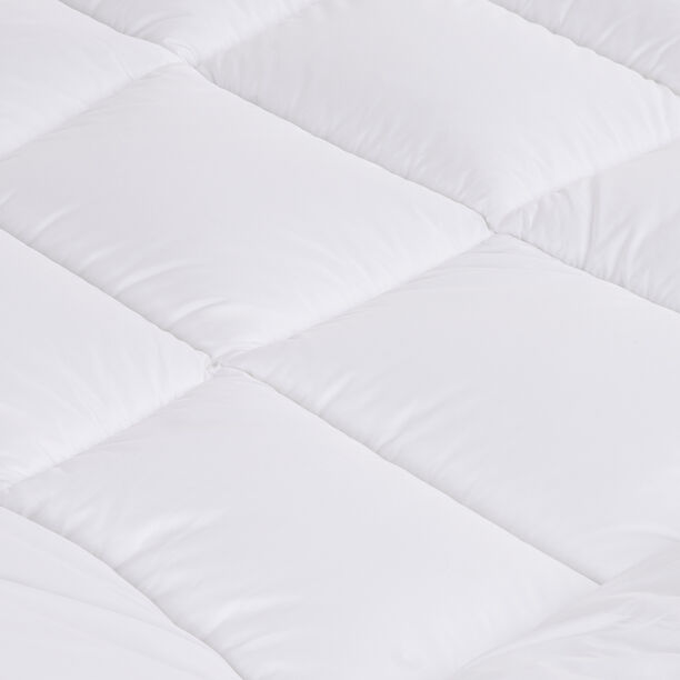 Cottage plush mattress topper with a down proof finish 160*200*10cm image number 1