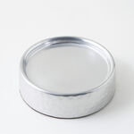 Homez aluminium soap dish, silver 12*12*4 cm image number 2