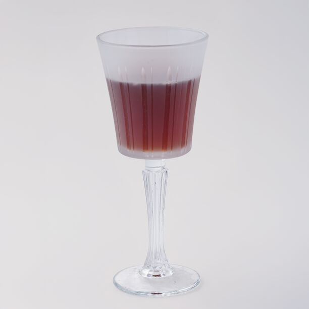 La Mesa Set Of 4 Frosted Stem Glass Clear 290Ml image number 0