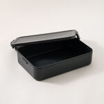 Brabantia large plastic luchbox 16.7*25.5*6.2cm dark gray image number 1