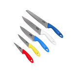 5 Pcs Knife Block With Knives image number 1