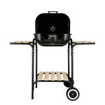 18" square trolley grill in black image number 5