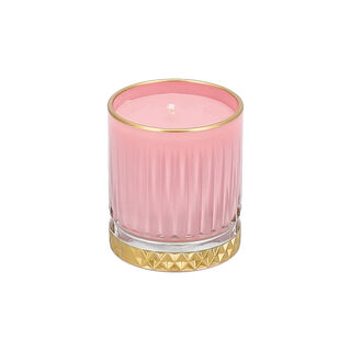 Gloria gold candle 7.5*8.5 Cm Pink