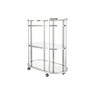 Trolley Ssteel Silver 3 Tier 75.5*43*90 cm