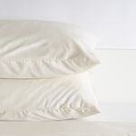 طقم غطاء لحاف قطن 3 قطع من بوتيك بلانش   260*200سم أوف وايت image number 4
