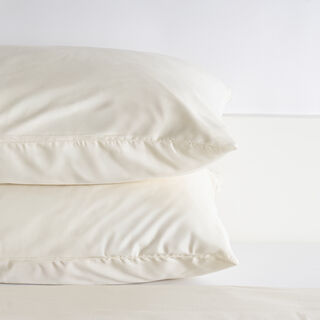 طقم غطاء لحاف قطن 3 قطع من بوتيك بلانش   260*200سم أوف وايت