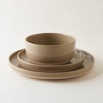 لا ميسا طقم سفرة 12 قطعة بني بلمسة لامعة image number 5