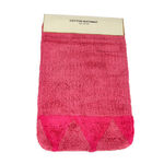 Bath Mat 50X80Cm Cotton Pink image number 1