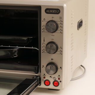 Alberto gray electric oven 40 LT, 1300 W