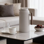 Dallaty Grey Plastic Thermos, 1L image number 1