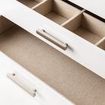 Homez 3 layer wooden jewelry box 36.5*27.5*19.5cm, white image number 3