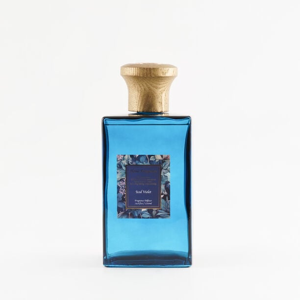 هومز فواحة عطور زجاجي البنفسج المثلّج برائحة الزهور مع أعواد 2200 مل image number 1
