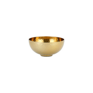 Nuts Bowl Hammered Gold