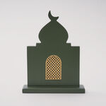 Homez Qamar Collection Decoration Item, Green, 21*6*26.5 Cm image number 2