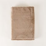 Super Soft Throw 127*152Cm Natural image number 0