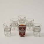 Moroccan Tea Glass 6 Peaces Silver image number 3
