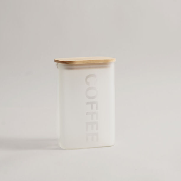 Alberto 4pcs borosilicate glass canister set with wood lid image number 2