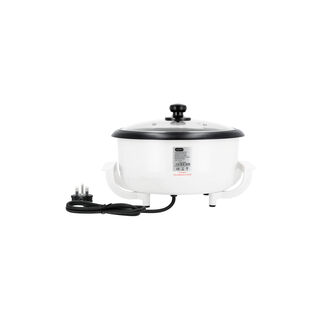 Alberto white stainless steel coffee roaster 750g, 800W