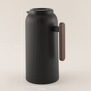 Dallaty Black Plastic Thermos 1L