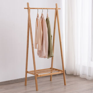 Wooden Cloth Hanger Rack