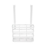 Alberto White Coated Over The Shelf Utensil Holder  image number 1