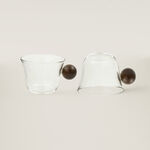 Dallaty 6pcs coffee cup set with wooden handles image number 1