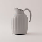 Dallaty Plastic Vacuum Flask, Grey 1L image number 0