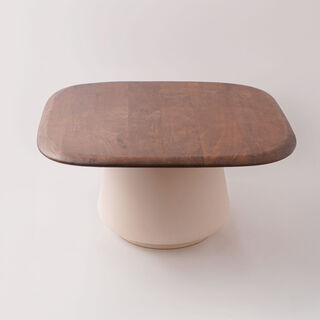 Homez wooden coffee table 80*80*40cm