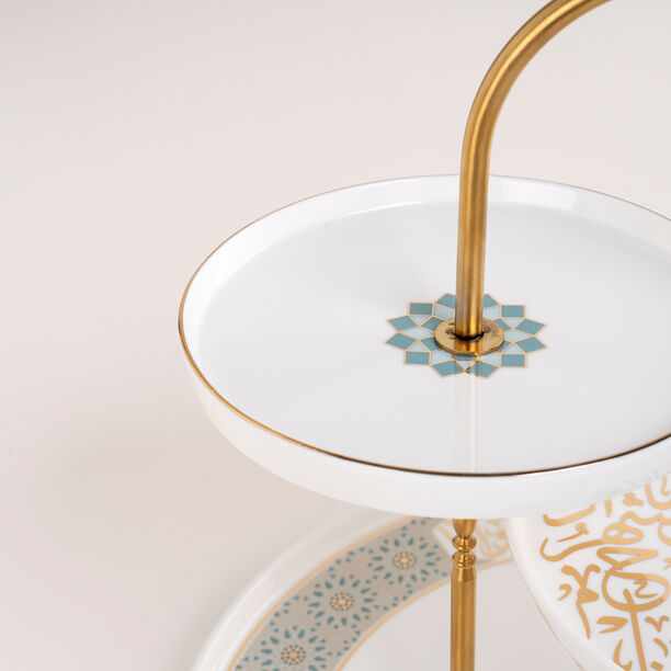 Misk Stainless Steel 3 Tier Serving Stand image number 4