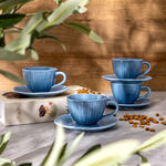 dallaty FIG 8pcs coffee set light blue 100 cc image number 0