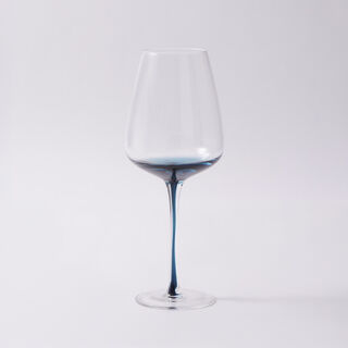 لاميسا طقم أكواب زجاجية بقاعدة 4 قطع، أزرق 385مل