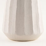 Homez boho ceramic vase 17.5*17.5*21cm, white image number 2