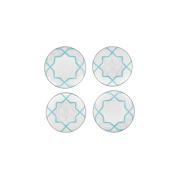 Ottoman 4 Pcs Dessert Plates Set image number 0