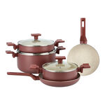 17 Pcs Aluminum Cookware Set image number 1