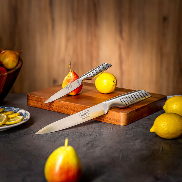 Alberto Stainless steel 1.4116 German Steel 8" Carving Knife image number 0