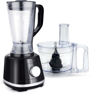 Sencor food processor 800W, 2.1L + blender 1.5L, black