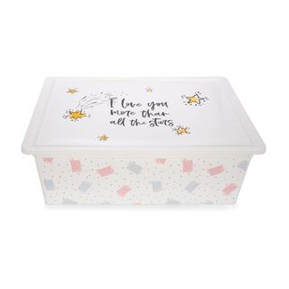Cute Sky Storage Box 25 L