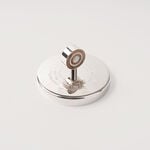 Pearl Collection Oud Burner Storage With Lid, Wood, 10*10*12 cm image number 3