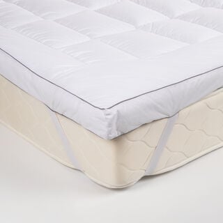 Cottage plush mattress topper with a down proof finish 180*200*10cm