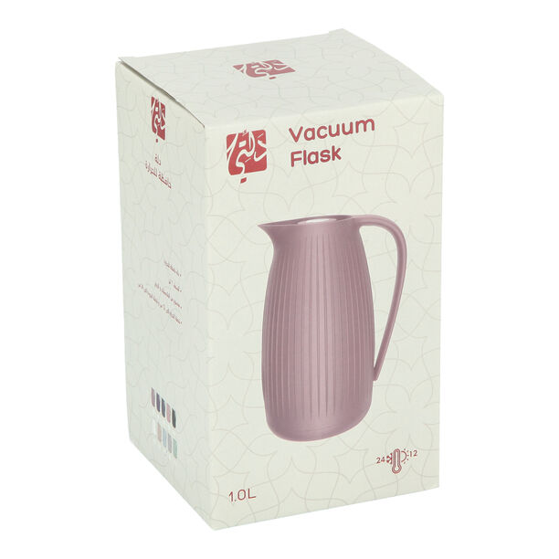 Dallaty Vacuum Flask 1 Piece Denmark Pink 1L Dallaty image number 3