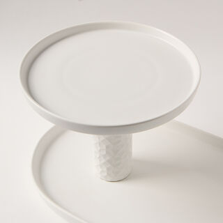 Safa'a white porcelain cake stand cake stand 51*45*39 cm