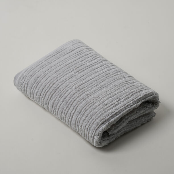 Boutique Blanche jacquard cotton bath towel, beige, 140*70cm image number 4