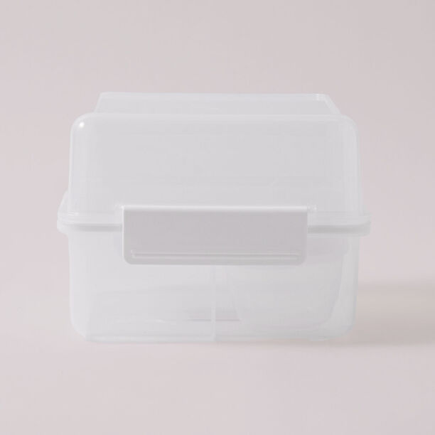 البرتو علبة غداء بلاستيكية، أبيض 2460مل image number 2